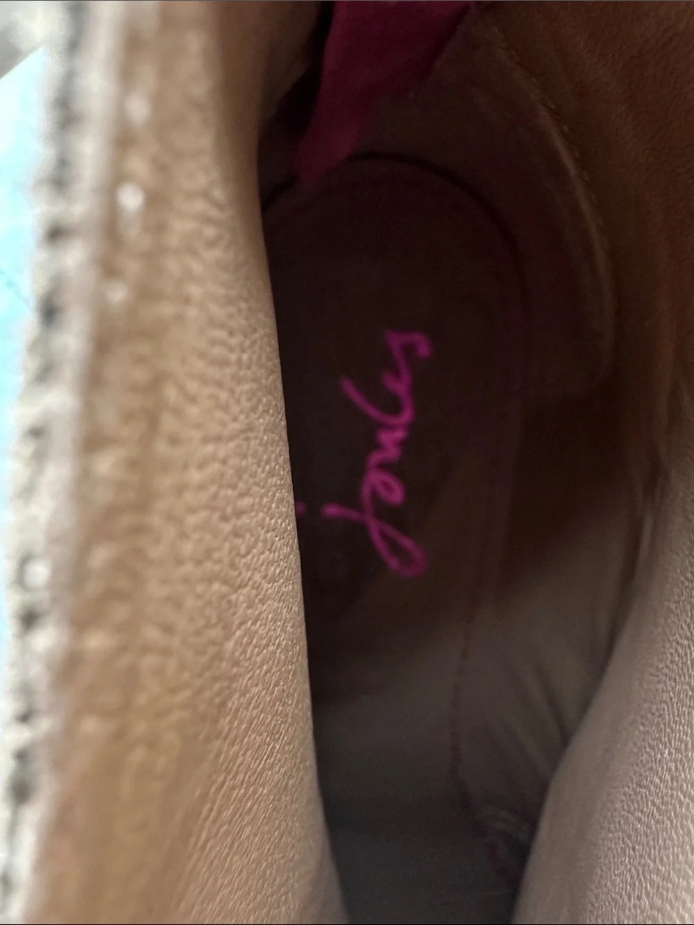 Joules Suede Ankle Boots in Taupe Green